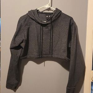 Adidas Crop Top Hoodie
